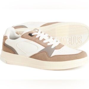 Steve Madden Sneakers P-Dion Men 8 Neutral Streetwear Casual, New in Box